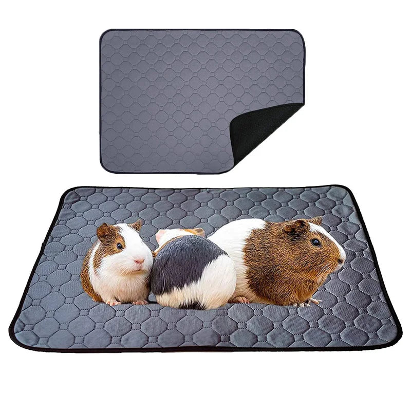 Rabbit Guinea Pig Cage Liner Small Pet Items Waterproof Anti Slip Bedding Mat