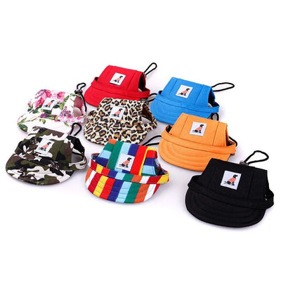 Pet Hat Dog Baseball Cap with Ear Holes Adjustable Puppy Cat