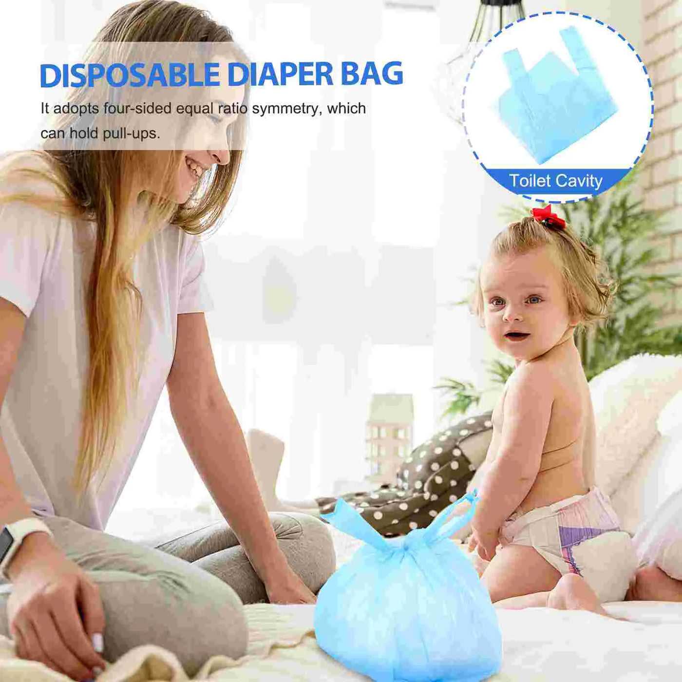 Diaper Disposable Scented Baby Sacks Sack Sealing Biodegradable