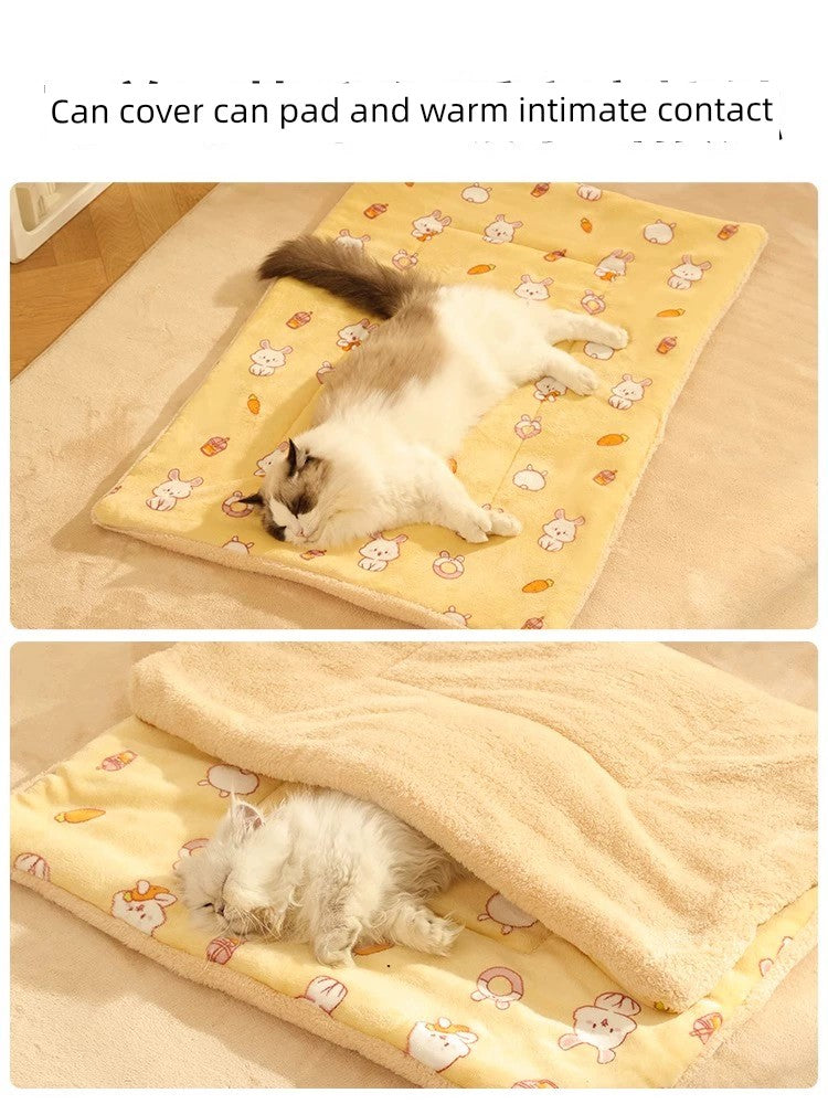 Sleep Summer Pet Heattech Blanket Mat Cat Nest