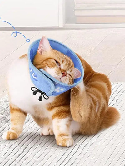 Cat Cone Elizabethan Collar Protective Cat Recovery Collar Adjustable Pet