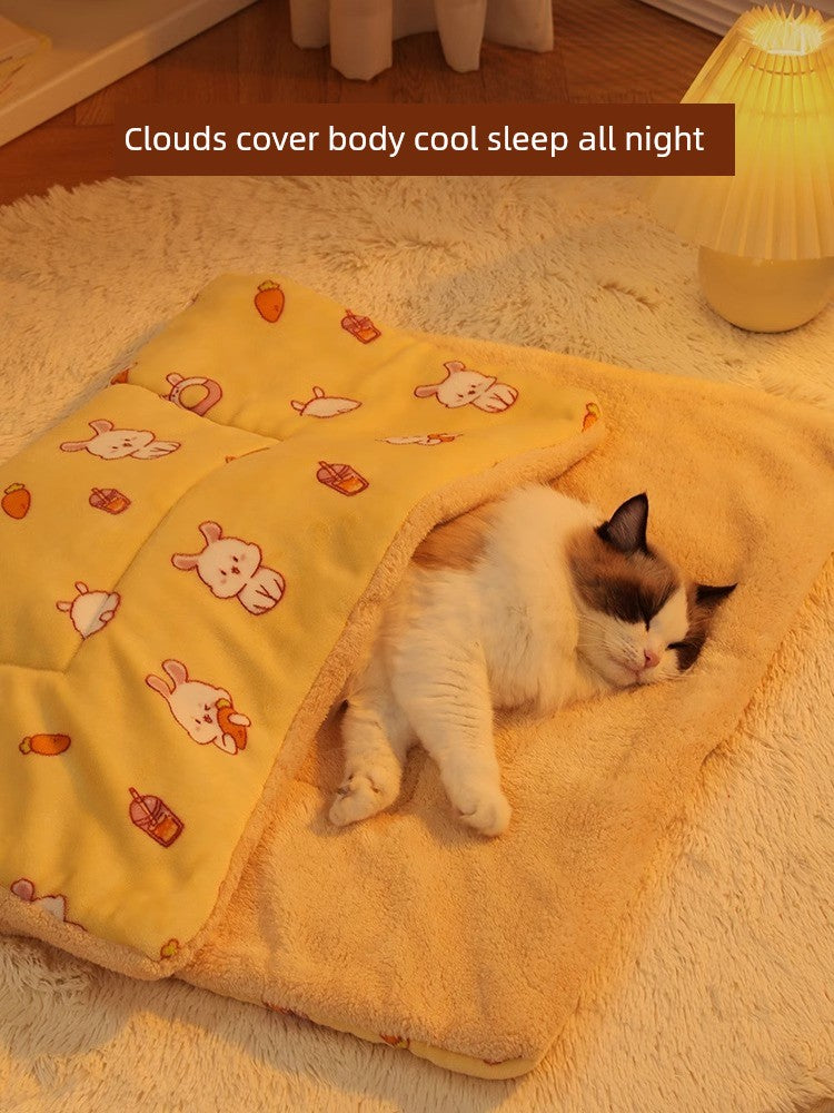 Sleep Summer Pet Heattech Blanket Mat Cat Nest